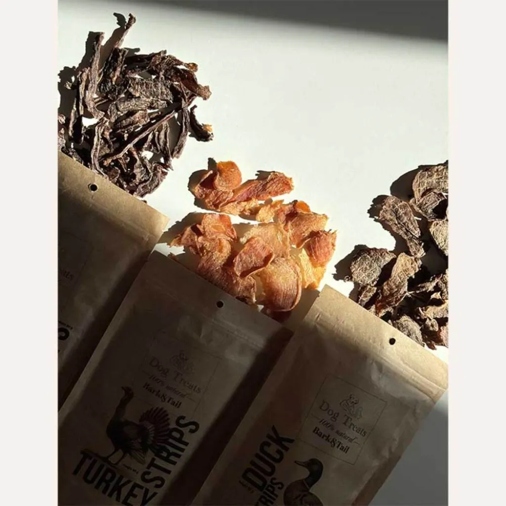 Натуральное лакомство для собак утка Bark Tail - Dog Treats 100% Duck, 50 г Натуральное лакомство для собак утка Bark Tail - Dog Treats 100% Duck, 50 г
