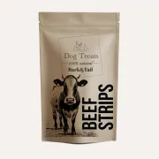 Натуральное лакомство для собак говядина Bark Tail - Dog Treats 100% Beef, 50 г