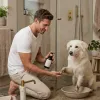 Жидкое мыло для собак с белыми лапами и белой шерстью Bark Tail - Liquid paw soap for white dogs, 300 мл - Фото№5