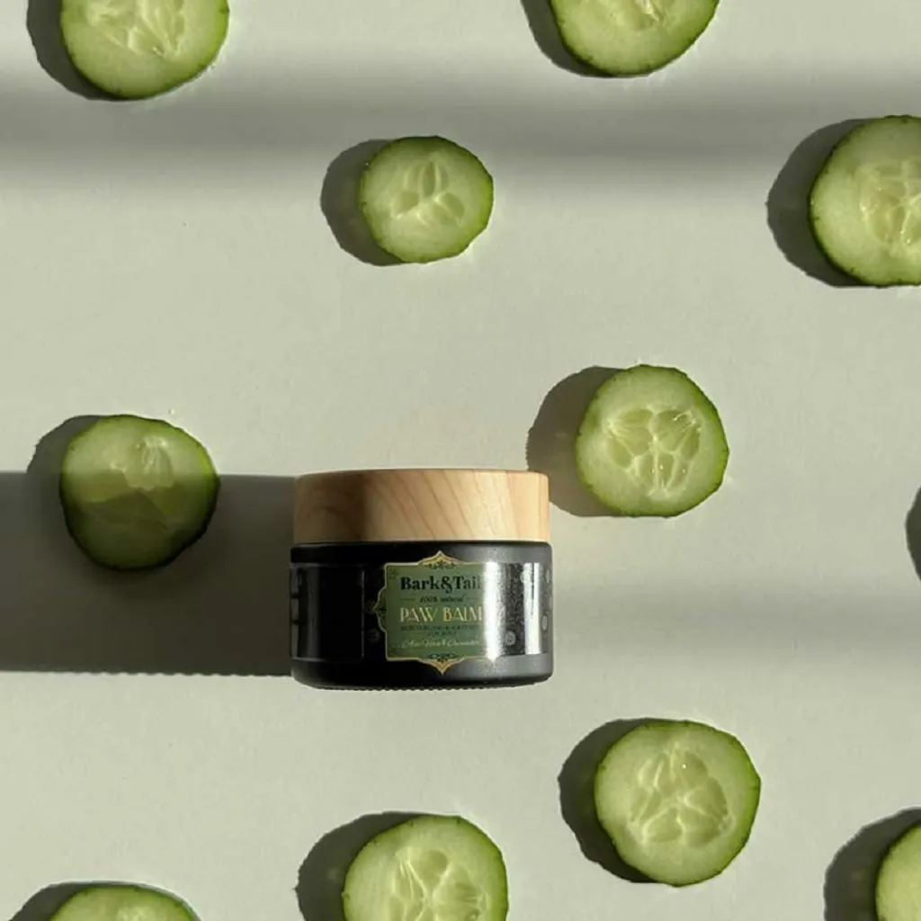Бальзам для лап Bark Tail - Paw Balm Moisturizing Softening for Boys, Aloe Vera Cucumber, 50 г Бальзам для лап Bark Tail - Paw Balm Moisturizing Softening for Boys, Aloe Vera Cucumber, 50 г
