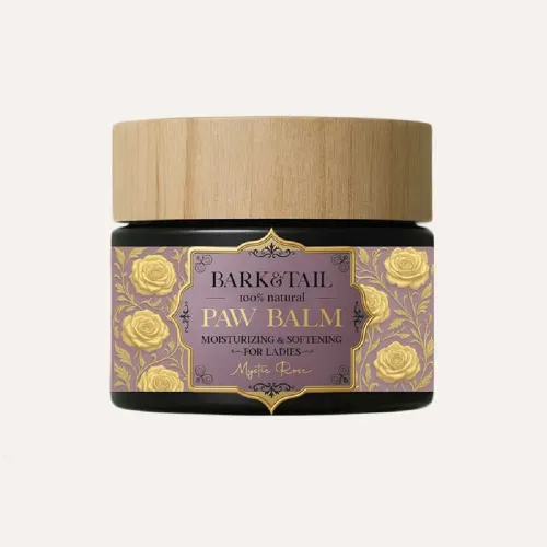 Бальзам для лап с ароматом Bark Tail - Paw Balm Moisturizing Softening for Ladies, Mystic Rose, 50 г - Фото№1