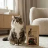Натуральное лакомство для кошек индейка и креветка Bark Tail - Cat Treats Turkey Shrimps, 50 г - Фото№6