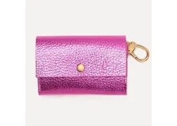 Кожаная сумочка для пакетов для уборки BranniPets Portabolsas Metal Fucsia, фуксия Кожаная сумочка для пакетов для уборки BranniPets Portabolsas Metal Fucsia, фуксия