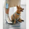 Кожаная сумочка для пакетов для уборки BranniPets Portabolsas Metal Sky blue, голубой - Фото№6