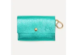 Кожаная сумочка для пакетов для уборки BranniPets Portabolsas Metal Turquoise, бирюзовый Кожаная сумочка для пакетов для уборки BranniPets Portabolsas Metal Turquoise, бирюзовый