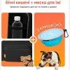 Дорожная и авиа переноска для собак и кошек Cadoca Comfort Dog Carrier 2-in-1 Anthracite - Фото№3