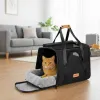 Дорожная и авиа переноска для собак и кошек Cadoca Comfort Dog Carrier 2-in-1 Anthracite - Фото№13