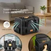 Дорожная и авиа переноска для собак и кошек Cadoca Comfort Dog Carrier 2-in-1 Anthracite - Фото№7