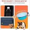 Дорожная и авиа переноска для собак и кошек Cadoca Comfort Dog Carrier 2-in-1 Dark blue - Фото№3
