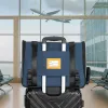 Дорожная и авиа переноска для собак и кошек Cadoca Comfort Dog Carrier 2-in-1 Dark blue - Фото№15