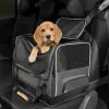 Дорожная и авиа переноска для собак и кошек Cadoca Comfort Dog Carrier 2-in-1 Gray - Фото№9
