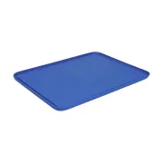 Коврик с противоскользящим покрытием Zee.Mat 43x33 см, синий