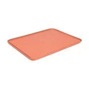 Коврик с противоскользящим покрытием Zee.Mat 43x33 см, лососевый