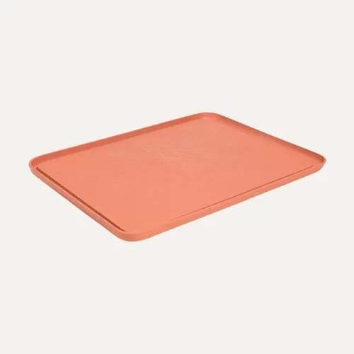 Килимок із протиковзким покриттям Zee.Mat 43x33 см, лососевий - Фото№1