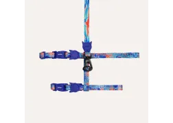 Набор шлейки и поводок для котов Zee.Cat - Glitch Cat Harness+Lash