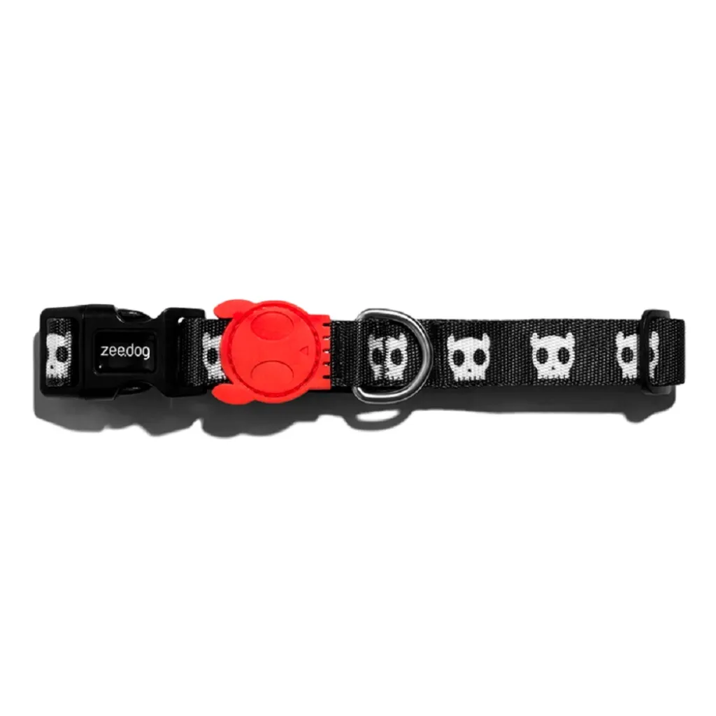 Ошейник для собак Zee.Dog - Skull 2.0 black Ошейник для собак Zee.Dog - Skull 2.0 black