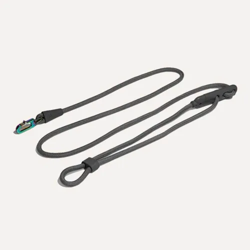 Поводок для собак Zee.Dog Titanium grey Handsfree Leash, 120-240 см - Фото№1