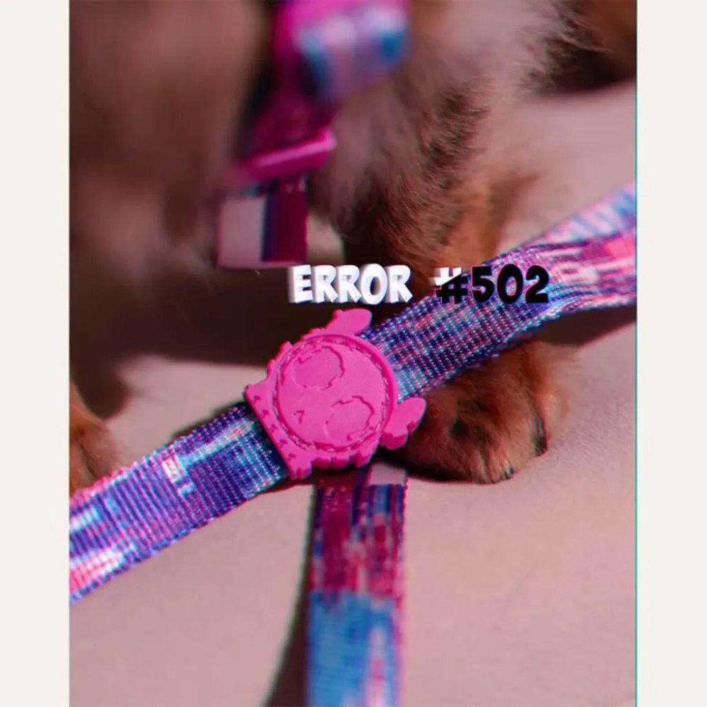 Шлейка для собак Zee.Dog Glitch Error #502 H-Harness Шлейка для собак Zee.Dog Glitch Error #502 H-Harness
