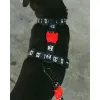 Шлейка для собак Zee.Dog - Skull 2.0 black H-Harness - Фото№8