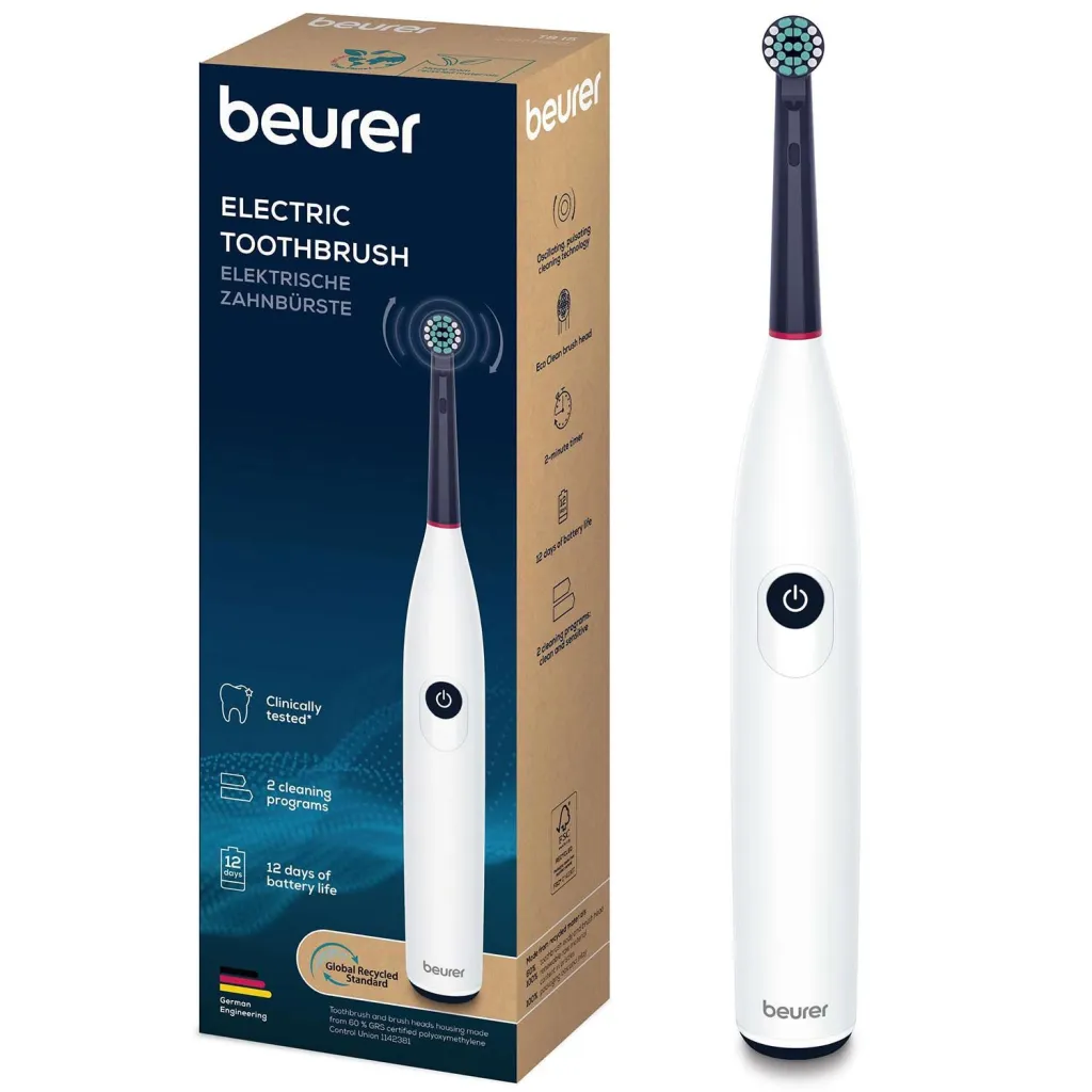 Електрична зубна щітка Beurer TB 15 Green Planet