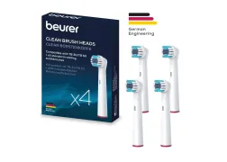 Насадки для роторних зубних щіток Beurer TB Clean 4x (інтенсивне чищення) Насадки для роторних зубних щіток Beurer TB Clean 4x (інтенсивне чищення)