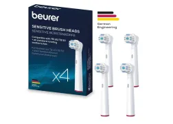 Насадки для роторних зубних щіток Beurer TB Sensitive 4x (делікатне чищення) Насадки для роторних зубних щіток Beurer TB Sensitive 4x (делікатне чищення)