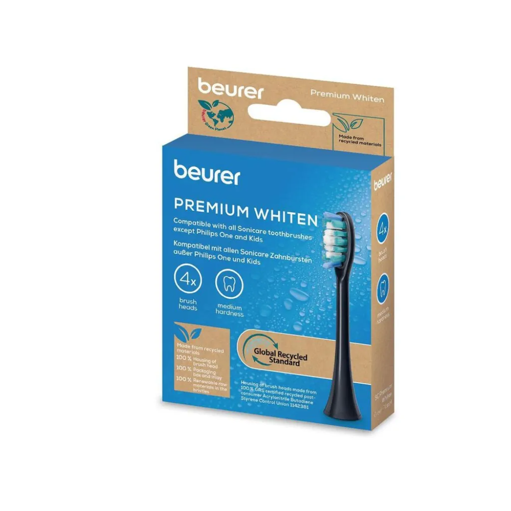 Насадки для зубних щіток Beurer SC Premium White 4x GP Насадки для зубних щіток Beurer SC Premium White 4x GP