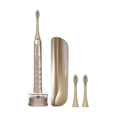 Звукова зубна щітка Medica+ ProBrush 11, золотий - Фото№1 Звукова зубна щітка Medica+ ProBrush 11, золотий - Фото№1