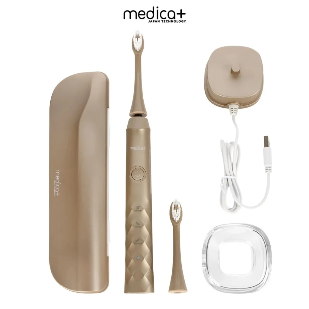 Звукова зубна щітка Medica+ ProBrush 11, золотий Звукова зубна щітка Medica+ ProBrush 11, золотий