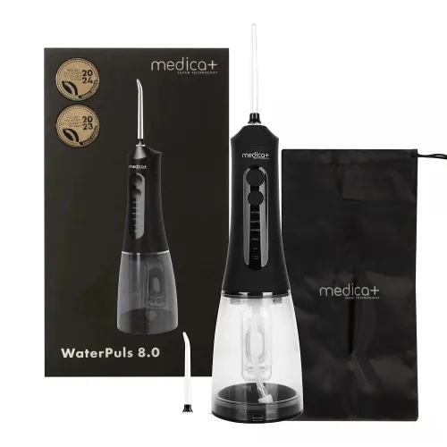 Портативный ирригатор MEDICA+ WaterPuls 8.0, черный - Фото№1 Портативный ирригатор MEDICA+ WaterPuls 8.0, черный - Фото№1