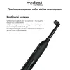 Електрична зубна щітка Medica+ ProBrush XO Сarbon Soft Touch, чорний - Фото№3