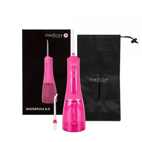 Портативний іригатор MEDICA+ WaterPuls 8.0, фуксія - Фото№1 Портативний іригатор MEDICA+ WaterPuls 8.0, фуксія - Фото№1