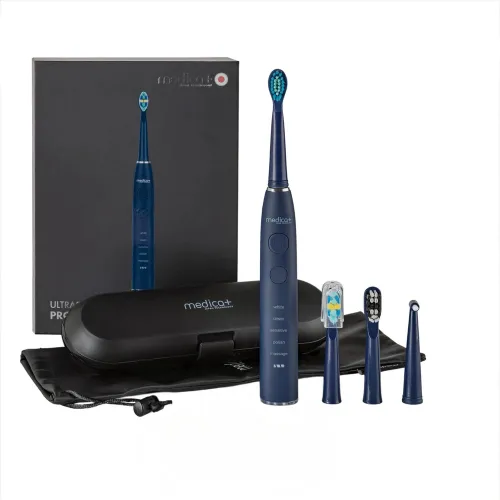 Ультразвуковая зубная щетка Medica+ Pro Brush 8.0, синий - Фото№1
