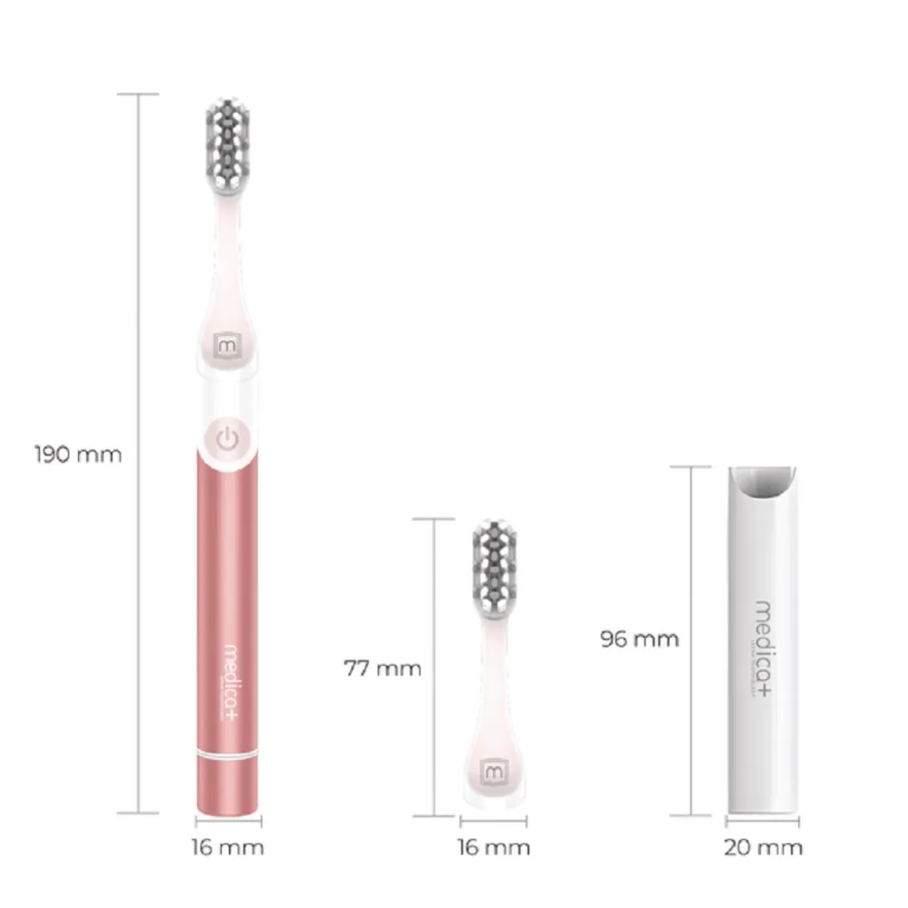 Звукова зубна щітка Medica+ Pro Brush 7.0 Compact, рожевий Звукова зубна щітка Medica+ Pro Brush 7.0 Compact, рожевий