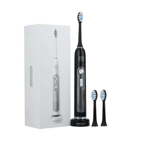 Ультразвукова зубна щітка Medica+ Pro Brush 9.0 UltraSonic, чорний - Фото№1 Ультразвукова зубна щітка Medica+ Pro Brush 9.0 UltraSonic, чорний - Фото№1