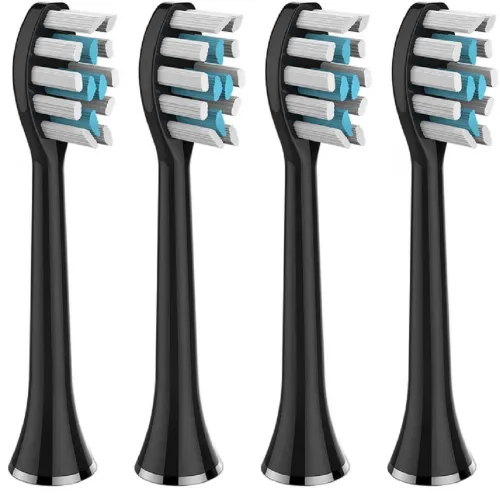 Насадки для ультразвукової зубної щітки (4шт) Medica+ Pro Brush 9.0 UltraSonic, чорний - Фото№1 Насадки для ультразвукової зубної щітки (4шт) Medica+ Pro Brush 9.0 UltraSonic, чорний - Фото№1