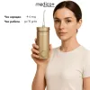 Портативний іригатор Medica+Lux Prowater Clean 10, золото - Фото№3