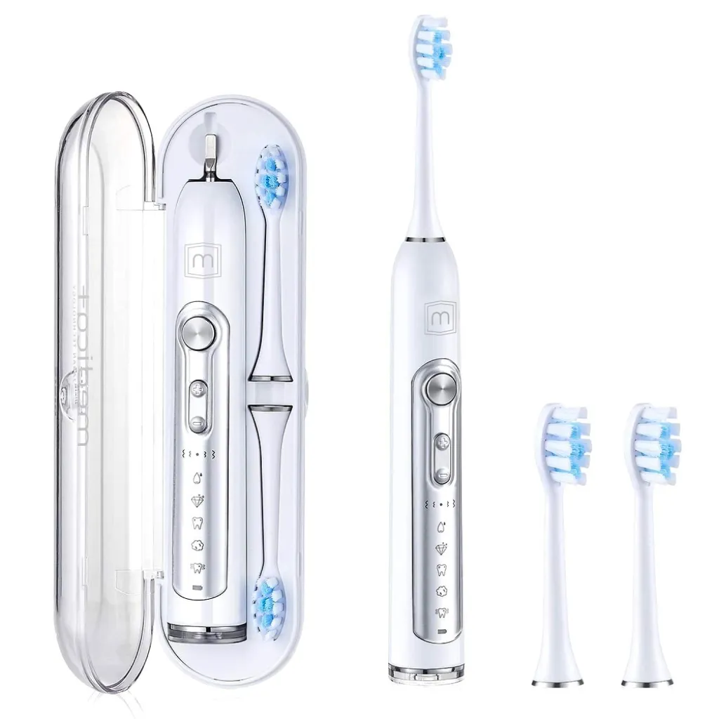 Насадки для ультразвукової зубної щітки (4шт) Medica+ Pro Brush 9.0 UltraSonic, білий Насадки для ультразвукової зубної щітки (4шт) Medica+ Pro Brush 9.0 UltraSonic, білий