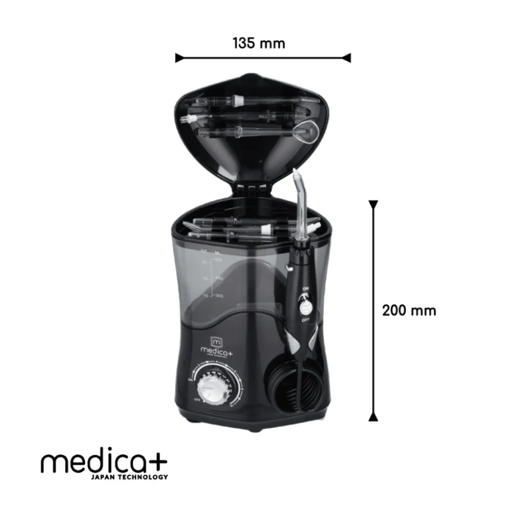 Стаціонарний іригатор Medica+ Prowater Station 7.0, чорний Стаціонарний іригатор Medica+ Prowater Station 7.0, чорний