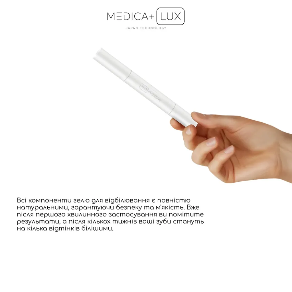 Гель для відбілювання Medica+ White Pearl Pengel 3X Гель для відбілювання Medica+ White Pearl Pengel 3X