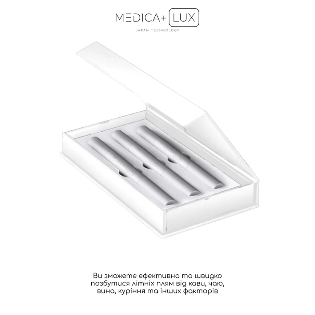 Гель для відбілювання Medica+ White Pearl Pengel 3X Гель для відбілювання Medica+ White Pearl Pengel 3X
