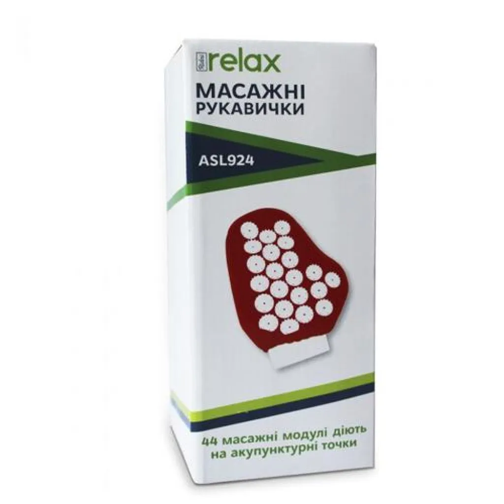 Массажные рукавички Ridni Relax RD-ASL924-P