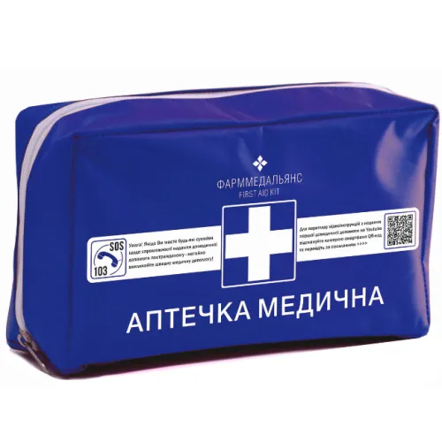 Аптечка медична першої допомоги (м'який футляр) - Фото№1