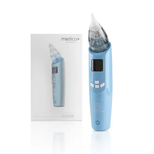 Назальний аспіратор (соплевідсмоктувач) Medica+ Nose Cleaner 7.0, блакитний - Фото№1 Назальний аспіратор (соплевідсмоктувач) Medica+ Nose Cleaner 7.0, блакитний - Фото№1