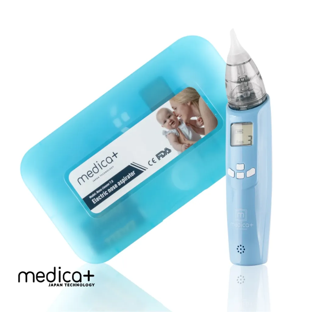 Назальний аспіратор (соплевідсмоктувач) Medica+ Nose Cleaner 7.0, блакитний Назальний аспіратор (соплевідсмоктувач) Medica+ Nose Cleaner 7.0, блакитний