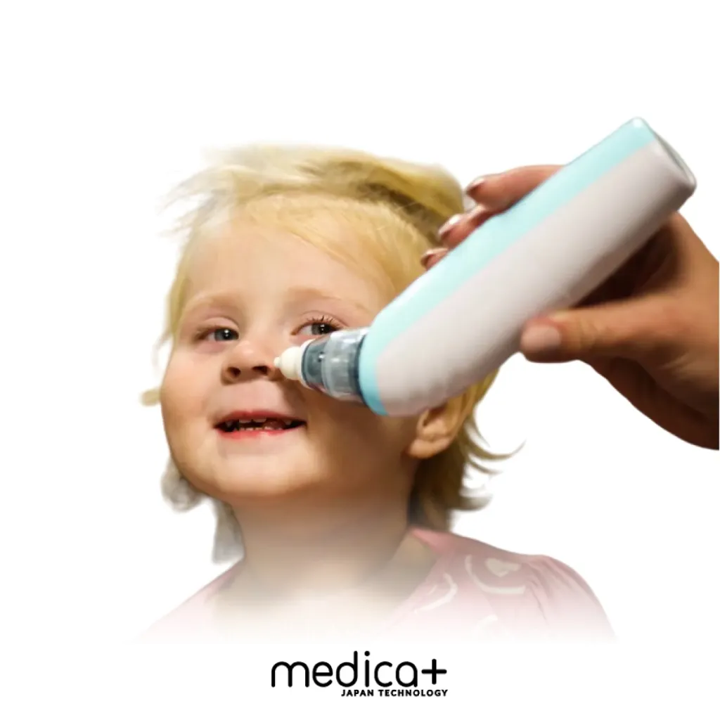 Назальний аспіратор (соплевідсмоктувач) Medica+ Nose Cleaner 7.0, блакитний Назальний аспіратор (соплевідсмоктувач) Medica+ Nose Cleaner 7.0, блакитний