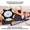 Масажний килимок Easyfit з подушкою (аплікатор Кузнєцова) Фіолетовий - Фото№7