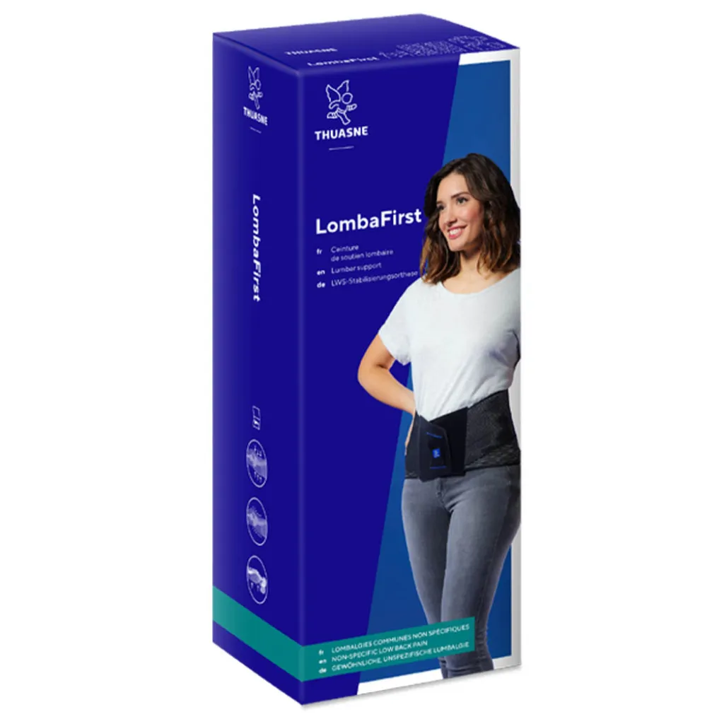 Корсет поперековий опорний посилений Thuasne (Тюан) LombaFirst 0875, 26 см Корсет поперековий опорний посилений Thuasne (Тюан) LombaFirst 0875, 26 см