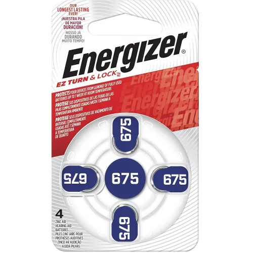 Батарейка 675 Zinc-Air DP ENERGIZER для слухових апаратів - Фото№1 Батарейка 675 Zinc-Air DP ENERGIZER для слухових апаратів - Фото№1