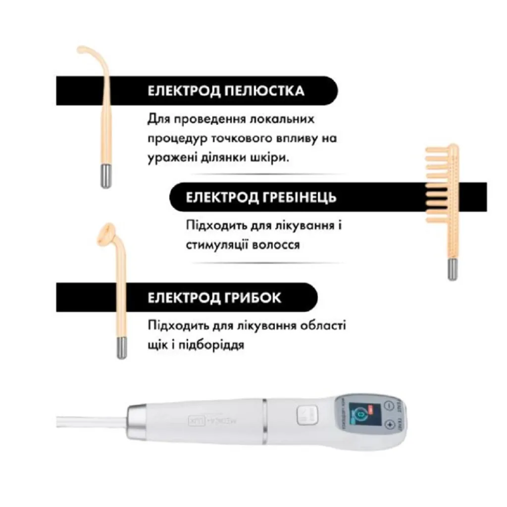 Портативний дарсонваль Medica+LUX Darsoline 8.0 Портативний дарсонваль Medica+LUX Darsoline 8.0